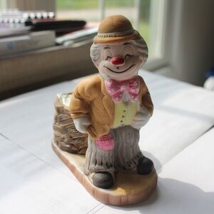 HOBO Luvkins Clown with candle holder by Jasco